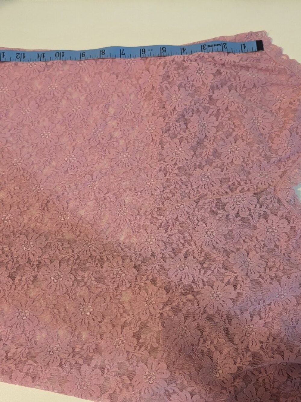 Womens pink lace camisole, size XLarge